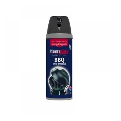 Plastikote 026020 Twist & Spray Bbq Paint Black 400Ml