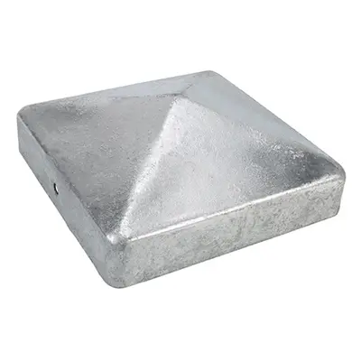 Timco FPC75G Fence Post Cap - Zinc 75Mm Unit 1