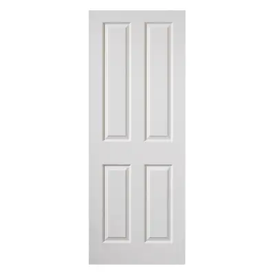 JB Kind Canterbury White Internal Fire Door - Grained Fd30 44 X 1981 X 686