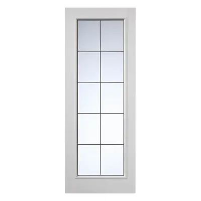 JB Kind Decima White Glazed Internal Door 35 X 1981 X 686