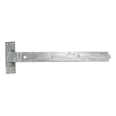 Timco HBC450G Pair Of Cranked Band & Hook On Plates - Hot Dipped Galvanised 450Mm