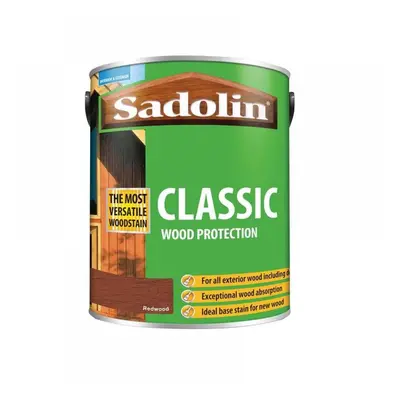 Sadolin 5012919 Classic Wood Protection Redwood 5 Litre