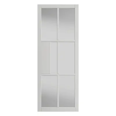 JB Kind Civic White Clear Glass Internal Door 35 X 1981 X 838