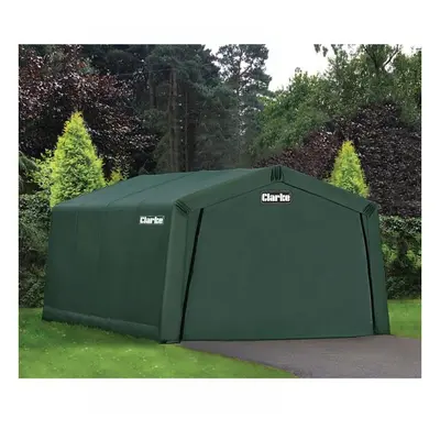 Clarke 3503576 Cig81220 Heavy Duty Instant Garage / Workshop – Green (6.1 X 3.7 X 2.5M)