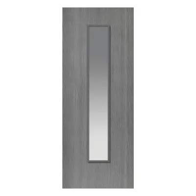 JB Kind Pintado Grey Glazed Laminate Internal Door 35 X 1981 X 686