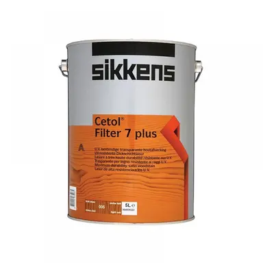 Sikkens 5085902 Cetol Filter 7 Plus Translucent Woodstain Light Oak 5 Litre