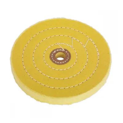 Sealey BG150BWC Buffing Wheel Ø150 X 13Mm Ø13Mm Bore Coarse