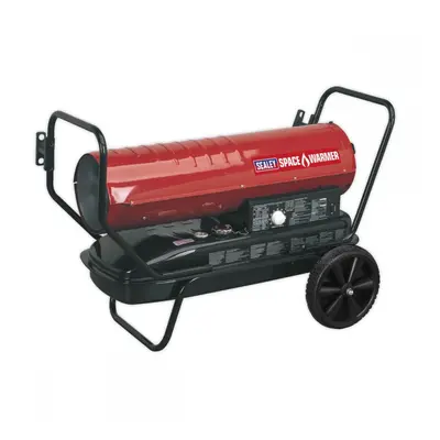 Sealey AB1008 Space Warmer® Kerosene/Diesel Heater 100 000Btu/Hr With Wheels