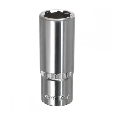 Sealey SP3817D Walldrive® Socket 17Mm Deep 3/8inSq Drive Fully Polished