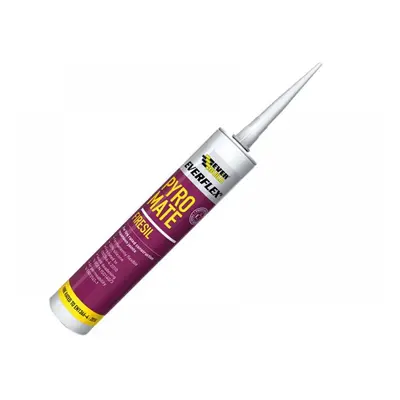 Everbuild Sika 486041 Pyro Mate Firesil White 295Ml