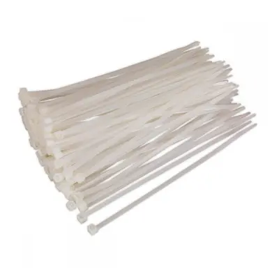 Sealey CT20048P100W Cable Tie 200 X 4.8Mm White Pack Of 100