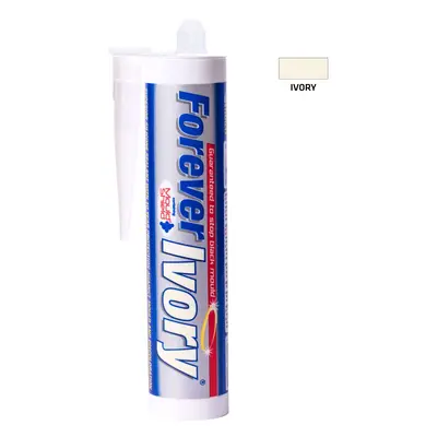 Everbuild Forever Ivory Silicone 295Ml