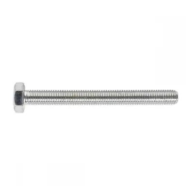 Sealey SS10100 Ht Setscrew M10 X 100Mm 8.8 Zinc Pack Of 25