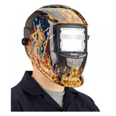 Clarke 6000707 Gwh5 Woman Design Arc Activated Solar Powered Grinding/Welding Headshield