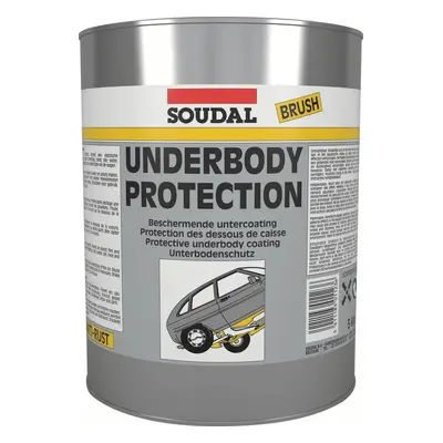 Soudal Underbody Protection Gun Black 5Kg tin 4