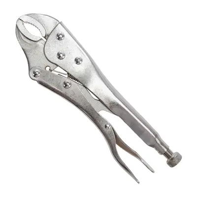 Siegen S0487 Locking Pliers With Curved Jaw 215Mm