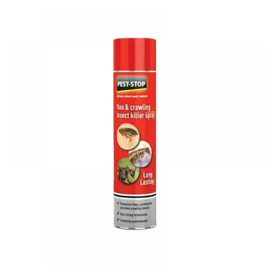 Pest-Stop (Pelsis Group) PSFCIK Flea & Crawling Insect Killer Spray 300Ml