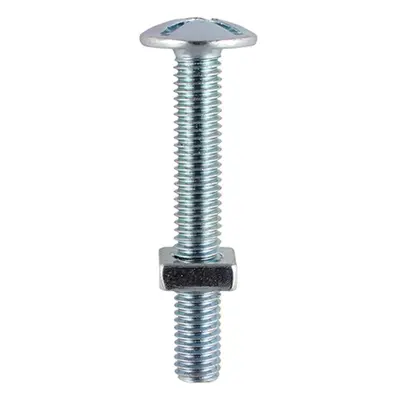 Timco 08180RB Roofing Bolts With Square Nuts - Zinc M8 X 180 Box 50