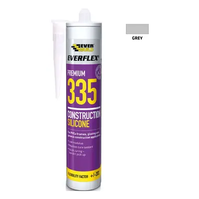 Everbuild Silicone 335 Grey 295Ml