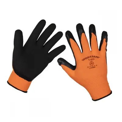 Sealey 9140L Foam Latex Gloves (Large) - Pair