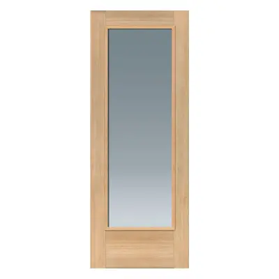 JB Kind Fuji Oak Glazed Internal Fire Door Fd30 44 X 1981 X 686