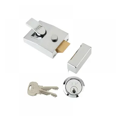 Yale Locks 630089001162 89 Deadlock Nightlatch 60Mm Backset Chrome Finish Box