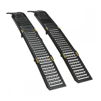 Sealey FCR500 Steel Folding Loading Ramps 500Kg Capacity Per Pair