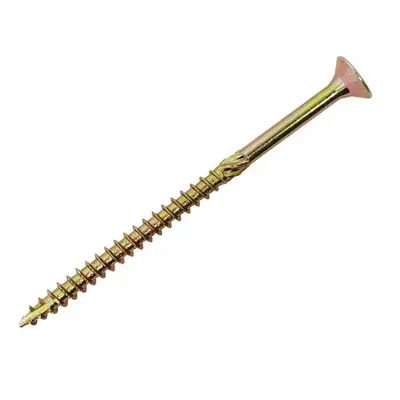 Forgefix SPE6150Y Spectre™ Pz Compatible Wood Screw Csk Zyp 6.0 X 150Mm Box 100