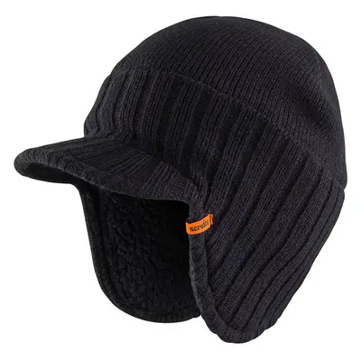 Scruffs T51012 Trade Peaked Beanie Black Each 1