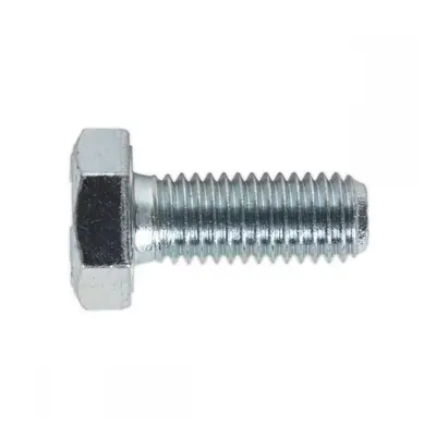 Sealey SS1025 Ht Setscrew M10 X 25Mm 8.8 Zinc Pack Of 25