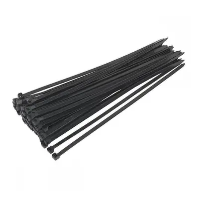 Sealey CT35076P50 Cable Tie 350 X 7.6Mm Black Pack Of 50