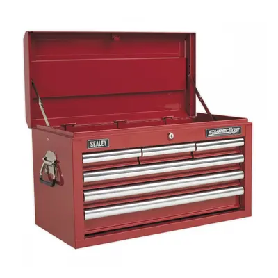 Sealey AP33069 Topchest 6 Drawer With Ball-Bearing Slides - Red