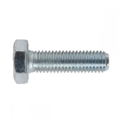 Sealey SS1035 Ht Setscrew M10 X 35Mm 8.8 Zinc Pack Of 25