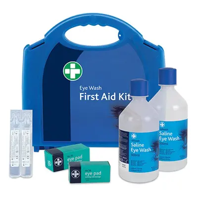 Timco MED904 First Aid Kit - Eye Wash Double Case 1