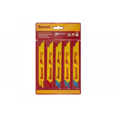 Starrett SB6-A Sb6-A Reciprocating Blade Kit (Pack 5)