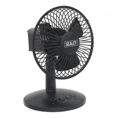 Sealey SFF6USB Oscillating Usb Desk Fan 3-Speed 6in