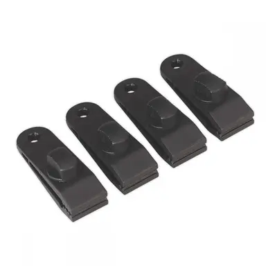 Sealey TARP4 Tarpaulin Clip Pack Of 4