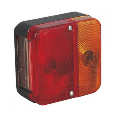 Sealey TB18 Rear Square Lamp Cluster 12V With Bulbs