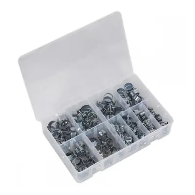 Sealey AB042MH Mini Hose Clip Assortment 100Pc