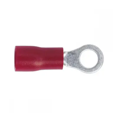 Sealey RT24 Easy-Entry Ring Terminal Ø4.3Mm (4Ba) Red Pack Of 100