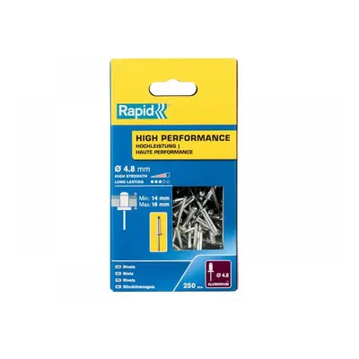 Rapid 5001439 High Performance Rivets 4.8 X 20Mm (Box 250)