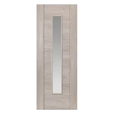 JB Kind Alabama Light Grey Glazed Laminate Internal Door 35 X 1981 X 838