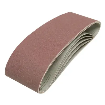 Silverline 625574 Sanding Belts 75 X 533Mm 5Pk 120 Grit Each 5