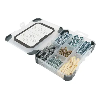 Timco TRAY520 Mixed Tray - Plasterboard Fixings 102Pcs Tray 102