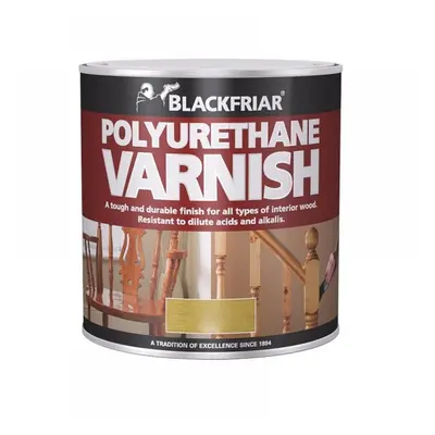 Blackfriar BF0250010E1 Polyurethane Varnish P85 Dark Jacobean Gloss 500Ml