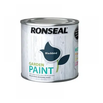 Ronseal 37382 Garden Paint Blackbird 250Ml