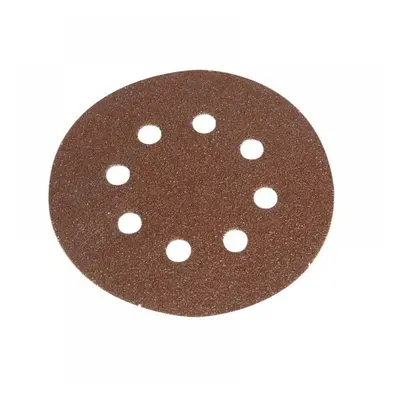 Faithfull 008135 Hook & Loop Sanding Disc Did3 Holed 125Mm Coarse (Pack 5)