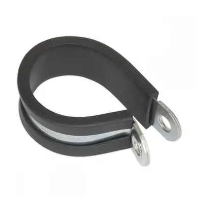 Sealey PCJ35 P-Clip Rubber Lined Ø35Mm Pack Of 25