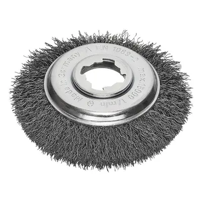 Lessmann 423.17X X-Lock Crimped Steel Bevel Brush 115Mm Non Spark