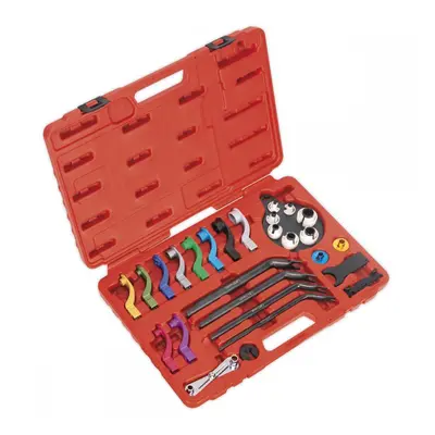 Sealey VS0557 Fuel & Air Conditioning Disconnection Tool Kit 27Pc